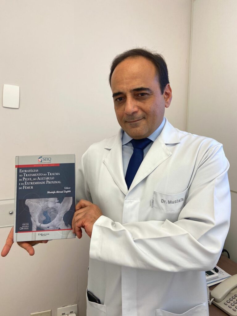 DR. MUSTAFA ZOGHBI É EDITOR DE LIVRO SOBRE TRATAMENTO DO TRAUMA DO QUADRIL